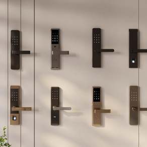 现代门把手3D模型下载